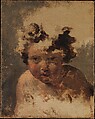 Head of a Child, Jacques Louis David  French, Oil on canvas
