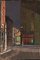 Maple Street, London, Walter Richard Sickert British, Oil on canvas