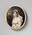 Portrait of a Woman, Etienne Charles Le Guay  French, Ivory