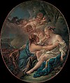 Jupiter, in the Guise of Diana, and Callisto, François Boucher  French, Oil on canvas