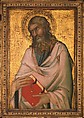 Saint Andrew, Simone Martini (Italian, Siena, active by 1315–died 1344 Avignon), Tempera on wood, gold ground