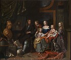 The Jabach Family, Charles Le Brun (French, Paris 1619–1690 Paris), Oil on canvas