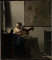 Young Woman with a Lute, Johannes Vermeer Dutch, Oil on canvas