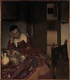 A Maid Asleep, Johannes Vermeer (Dutch, Delft 1632–1675 Delft), Oil on canvas
