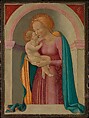 Madonna and Child, Master of the Lanckoronski Annunciation Italian, Tempera and gold on wood
