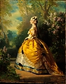 The Empress Eugénie (Eugénie de Montijo, 1826–1920, Condesa de Teba), Franz Xaver Winterhalter  German, Oil on canvas