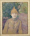 The Streetwalker, Henri de Toulouse-Lautrec French, Oil on cardboard