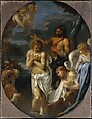 The Baptism of Christ, Sébastien Bourdon French, Oil on canvas