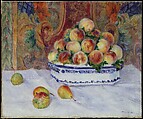 Still Life with Peaches, Auguste Renoir  French, Oil on canvas