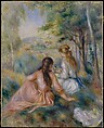 In the Meadow, Auguste Renoir French, Oil on canvas