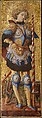 Saint George, Carlo Crivelli (Italian, Venice (?), active by 1457–died 1494/95 Ascoli Piceno), Tempera on wood, gold ground, transferred to Masonite