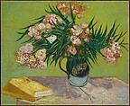 Oleanders, Vincent van Gogh Dutch, Oil on canvas