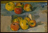 Apples, Paul Cézanne  French, Oil on canvas