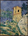 The House with the Cracked Walls, Paul Cézanne  French, Oil on canvas