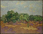 Olive Trees, Vincent van Gogh Dutch, Oil on canvas