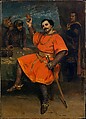 Louis Gueymard (1822–1880) as Robert le Diable, Gustave Courbet  French, Oil on canvas