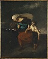 Retreat from the Storm, Jean-François Millet  French, Oil on canvas