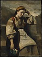Reverie, Camille Corot  French, Oil on wood