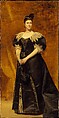 Mrs. William Astor (Caroline Webster Schermerhorn, 1831–1908), Carolus-Duran (Charles-Auguste-Emile Durant)  French, Oil on canvas