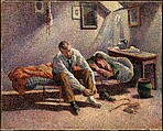 Morning, Interior, Maximilien Luce  French, Oil on canvas