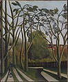 The Banks of the Bièvre near Bicêtre, Henri Rousseau (le Douanier) French, Oil on canvas