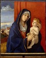 Madonna and Child, Giovanni Bellini (Italian, Venice, 1424/26–1516 Venice), Oil on wood