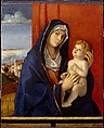 Madonna and Child, Giovanni Bellini (Italian, Venice, 1424/26–1516 Venice), Oil on wood