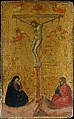 The Crucifixion, Bernardo Daddi  Italian, Tempera on wood, gold ground
