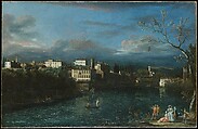 Vaprio d'Adda, Bernardo Bellotto  Italian, Oil on canvas