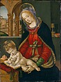 Madonna and Child, Filippino Lippi (Italian, Prato ca. 1457–1504 Florence), Tempera, oil, and gold on wood