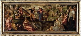 The Miracle of the Loaves and Fishes, Jacopo Tintoretto (Jacopo Robusti) (Italian, Venice 1518/19–1594 Venice), Oil on canvas