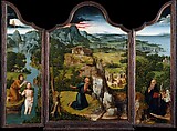 The Penitence of Saint Jerome, Joachim Patinir (Netherlandish, Dinant or Bouvignes, active by 1515–died 1524 Antwerp), Oil on wood