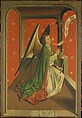 The Crucifixion of Saint Peter with a Donor; The Legend of Saint Anthony Abbot with a Donor;  The Annunciation, Northern French Painter (ca. 1450), Oil on wood