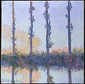 The Four Trees, Claude Monet  French, Oil on canvas