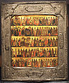 Calendar of Saints and Festivals, Russian Painter (17th/18th century), Tempera on wood, gold ground