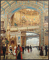 Le Dôme Central de la Galerie des Machines à l’Exposition Universelle de 1889, Louis Béroud French, Oil on canvas