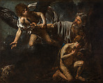 Abraham Sacrificing Isaac, Valentin de Boulogne (French, Coulommiers-en-Brie 1591–1632 Rome), Oil on canvas