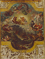 Apollo Victorious over the Serpent Python, sketch, Eugène Delacroix French, Oil on canvas