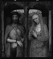 Christ Crowned with Thorns (Ecce Homo), and the Mourning Virgin (Mater Dolorosa), Adriaen Isenbrant (Netherlandish, active by 1510–died 1551 Bruges), Oil on canvas, transferred from wood