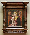 The Holy Family with Saint Mary Magdalen, Andrea Mantegna (Italian, Isola di Carturo 1430/31–1506 Mantua), Distemper on canvas