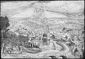 The Arrival in Bethlehem, Master of the Brussels Calling of Saint Matthew (Netherlandish, Antwerp, active second quarter 16th century), Oil on wood