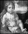 Anna van Bergen (1492–1541) and Her Son Hendrik (born 1519) as the Virgin and Child, Copy after Jan Gossart (called Mabuse) (Netherlandish, after 1522), Oil on wood