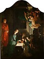 The Adoration of the Shepherds, Marcellus Coffermans (Netherlandish, active 1549–70), Oil on wood
