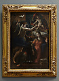 The Annunciation, Attributed to Girolamo Mazzola Bedoli (Italian, Viadana ca. 1505–ca. 1570 Parma), Oil on wood