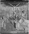 The Crucifixion, Circle of Jan Provoost (Netherlandish (active Bruges)), Oil on wood