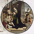 The Virgin of the Nativity, Workshop of Filippino Lippi (Italian, Prato ca. 1457–1504 Florence), Tempera and gold on wood
