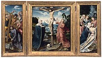The Fifteen Mysteries and the Virgin of the Rosary, Netherlandish (Brussels) Painter, Oil on wood