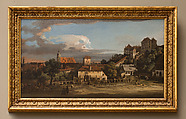 Pirna: The Obertor from the South, Bernardo Bellotto (Italian, Venice 1722–1780 Warsaw), Oil on canvas
