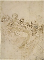 Madonna and Child with Saints, Ludovico Carracci (Italian, Bologna 1555–1619 Bologna), Oil on copper