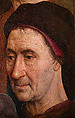 Portrait of an Old Man, Hugo van der Goes (Netherlandish, Ghent, active by 1467–died 1482 Roode-Klooster), Oil on paper, laid down on wood